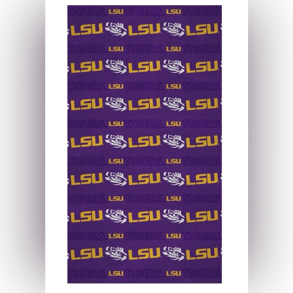 LSU Tigers Pegasus 40" x 72"  Beach Towel NWT
